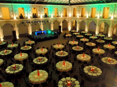 Dinner Tables Set.